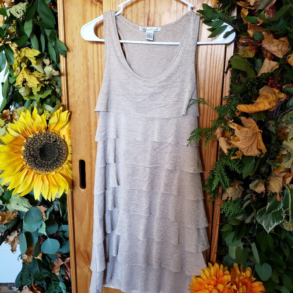 S/P/CH Kenneth Coce New York overlapping dress